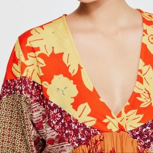 Free People Large Semi Cropped Top